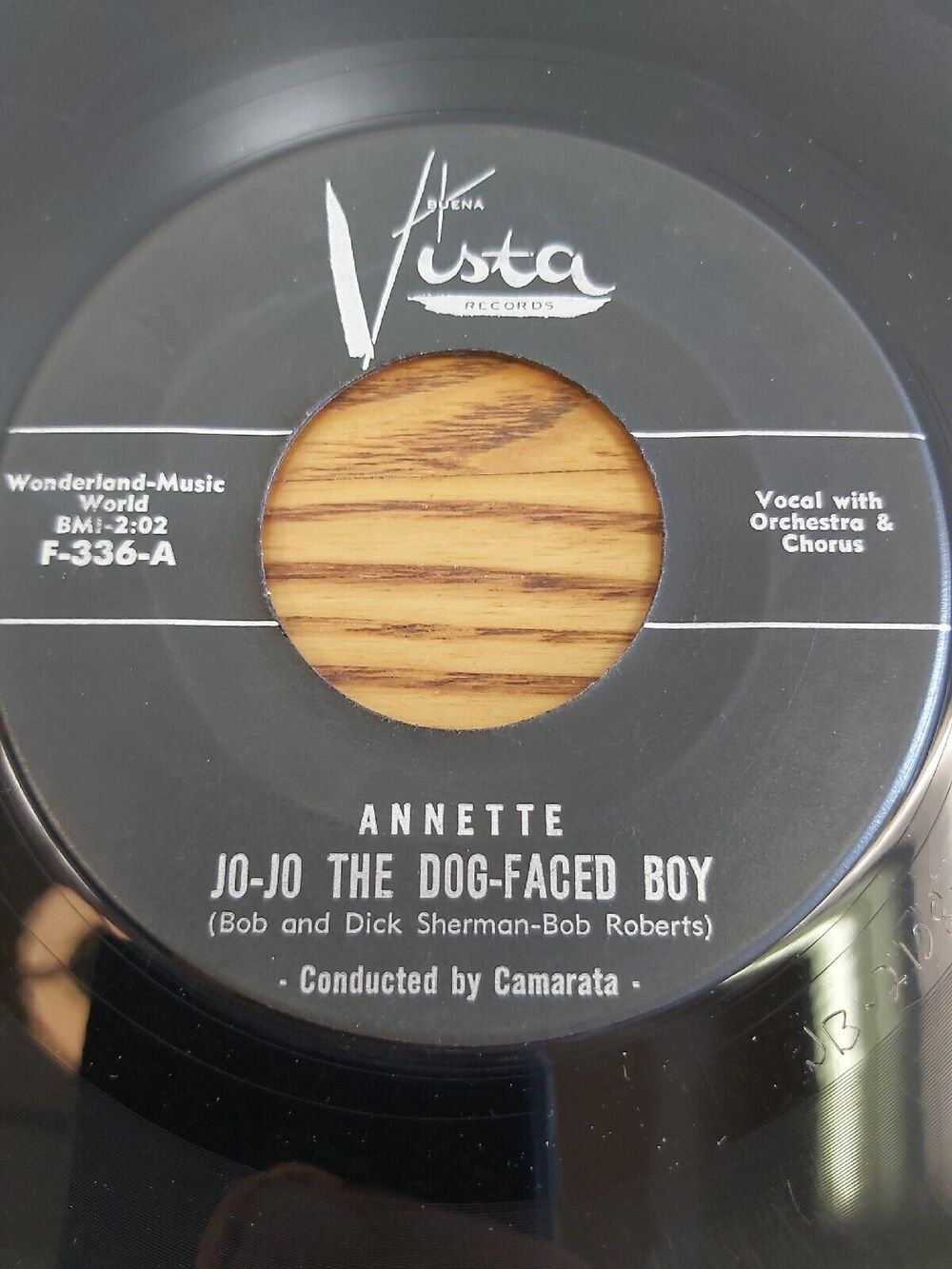 Annette - Jo-Jo The Dog-Faced Boy 45 RPM Vinyl Record Single Free Shipping